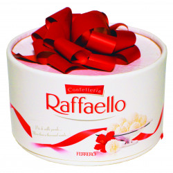 Букет «Конфеты Raffaello с бантом»